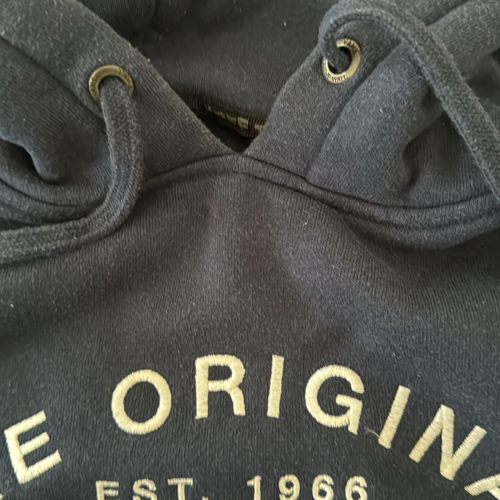 Vans original off-the-wall blue hoodie